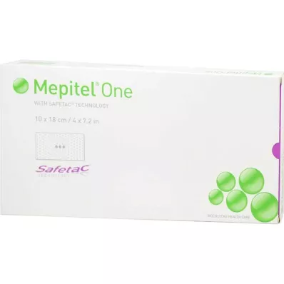 MEPITEL Jeden opatrunek z siatki silikonowej 10x18 cm, 10 szt