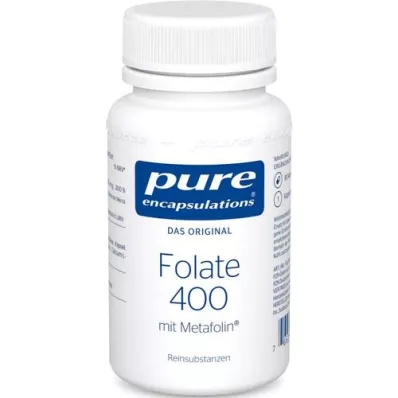 PURE ENCAPSULATIONS Folian 400 kapsułek, 90 kapsułek