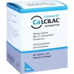 CALCILAC Tabletki do żucia, 100 szt