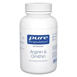 PURE ENCAPSULATIONS Kapsułki Arginina+Ornityna, 90 kapsułek