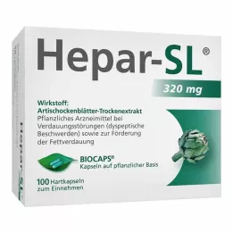 HEPAR-SL Kapsułki twarde 320 mg, 100 szt