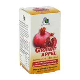 Granat 500 mg plus witamina C + B12 + cynk + selen, 60 szt