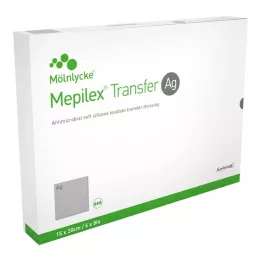 MEPILEX Opatrunek piankowy Transfer Ag 15x20 cm sterylny, 10 szt