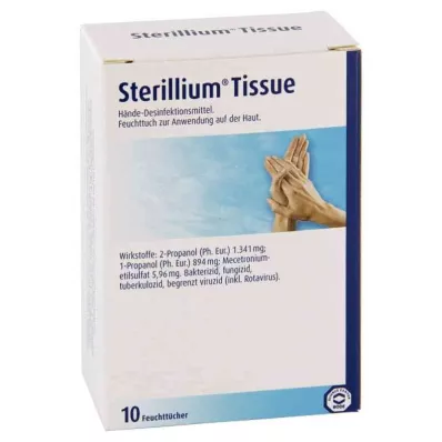 Tkanka Sterillium (10 sztuk) Tkanka Sterillium (10 sztuk)