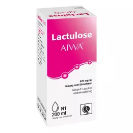 LACTULOSE AIWA 670 mg/ml Roztwór doustny, 200 ml