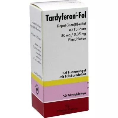 TARDYFERON-Fol Depot Iron(II) Sul. with Fols. tabletki foliowe, 50 szt