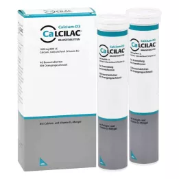 CALCILAC Tabletki musujące, 40 szt