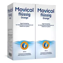 MOVICOL pomarańcza w płynie, 2 x 500 ml