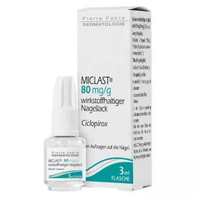 Aktywny lakier do paznokci Miclast 80 mg/g, 3 ml Aktywny lakier do paznokci Miclast 80 mg/g, 3 ml
