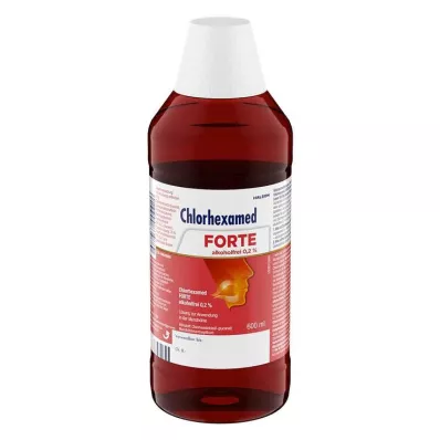 Chlorheksamed FORTE bezalkoholowy 0,2% płyn do płukania jamy ustnej, antybakteryjny, 600 ml