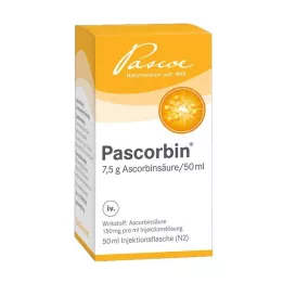 PASCORBIN Roztwór do wstrzykiwań Butelka do wstrzykiwań, 20 x 50 ml