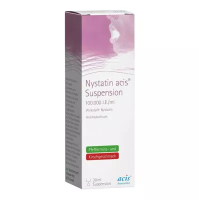 Zawiesina kwasowa nystatyny, 30 ml