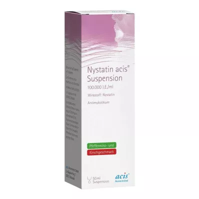 NYSTATIN zawiesina acis, 50 ml
