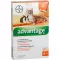 ADVANTAGE 40 mg roztwór dla małych kotów/królików, 4X0,4 ml