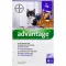 ADVANTAGE 80 mg dla dużych kotów i królików, 4X0,8 ml