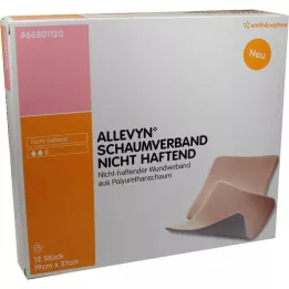 ALLEVYN Opatrunek piankowy 19x21 cm nieprzylepny, 12 szt
