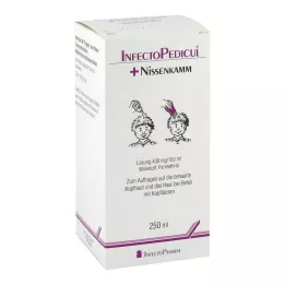 INFECTOPEDICUL Roztwór + grzebień nit, 250 ml