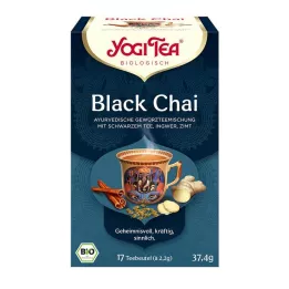 YOGI TEA Organiczny worek filtrujący Black Chai, 17X2,2 g