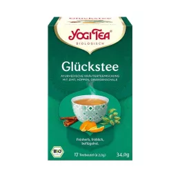 YOGI TEA Organiczny woreczek filtrujący Lucky Tea, 17X1,8 g