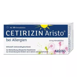 Cetirizine Aristo na alergie 10 mg tabletki powlekane, 50 szt