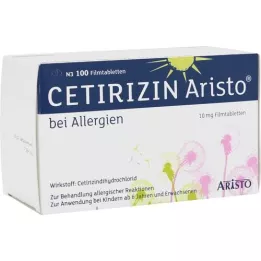 CETIRIZIN Aristo na alergie 10 mg tabletki powlekane, 100 szt