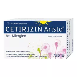 Cetirizine Aristo na alergie 10 mg tabletki powlekane, 100 szt