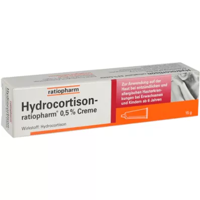 HYDROCORTISON-ratiopharm 0,5% krem, 15 g