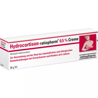 HYDROCORTISON-ratiopharm 0,5% krem, 30 g