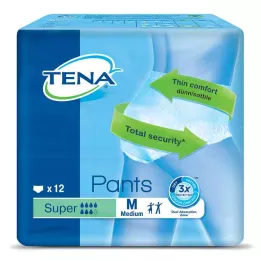 TENA PANTS spodnie jednorazowe super M ConfioFit, 12 szt