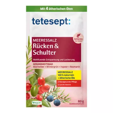 Tetesept Sea Salt Back & Łopatka (80 g) Tetesept Sea Salt Back & Łopatka (80 g)