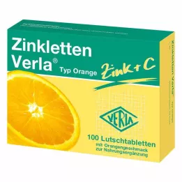Zinkletten Verla Orange pastylki do ssania, 100 szt