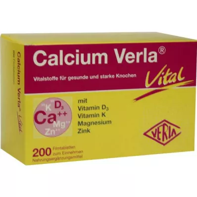 Calcium Verla Vital tabletki powlekane, 200 szt