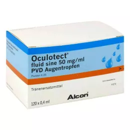 OCULOTECT płyn sine PVD krople do oczu, 120 x 0,4 ml