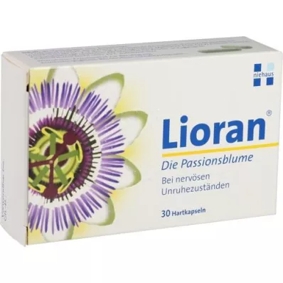 LIORAN Kapsułki twarde Passionflower, 30 szt