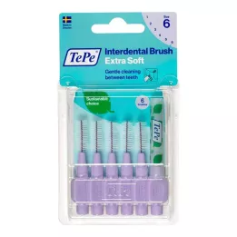Tepe szczoteczka międzyzębowa x-soft 1,1mm, 6 szt