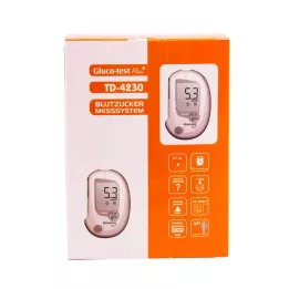 GLUCO TEST Plus 10 Zestaw mmol/l, 1 szt