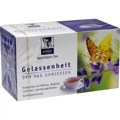 BADERS Worek filtrujący Pharmacy Tea Serenity, 20 szt