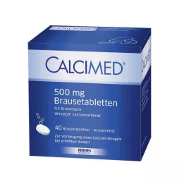 CALCIMED Tabletki musujące 500 mg, 40 szt
