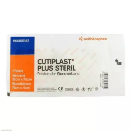 CUTIPLAST Plus sterylny opatrunek 7,8x15 cm, 1 szt