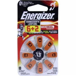 ENERGIZER Bateria do aparatu słuchowego 13, 8 szt