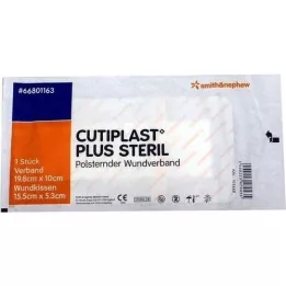 CUTIPLAST Plus sterylny opatrunek 10x19,8 cm, 1 szt