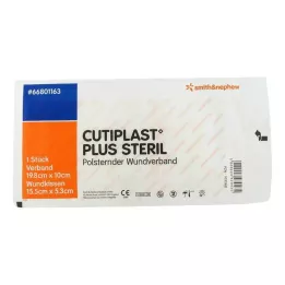 CUTIPLAST Plus sterylny opatrunek 10x19,8 cm, 1 szt