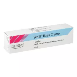 WOLFF Krem bazowy półtłusty, 50 ml