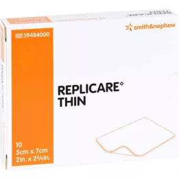 REPLICARE THIN Opatrunek 5x7 cm, 10 szt