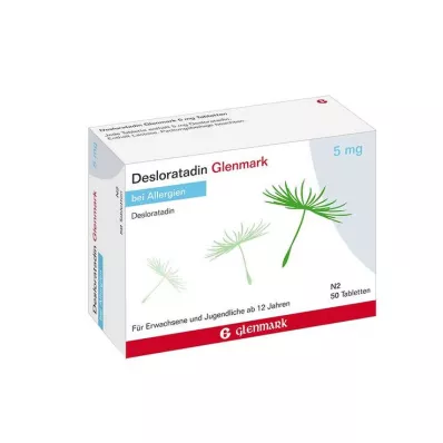 Desloratadyna Glenmark 5 mg tabletki, 50 szt