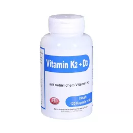 VITAMIN K2+D3 Berco Capsules, 120 kapsułek