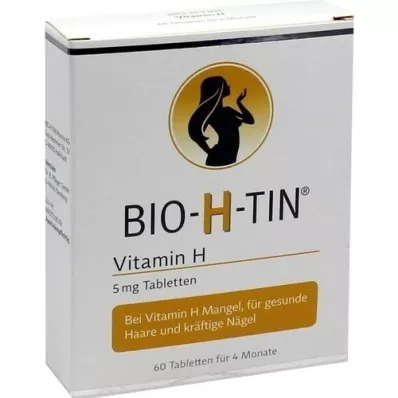 BIO-H-TIN Witamina H 5 mg przez 4 miesiące tabletki, 60 szt