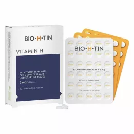 BIO-H-TIN Witamina H 5 mg przez 6 miesięcy tabletki, 90 szt