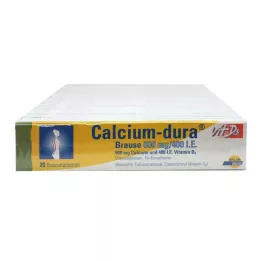 Calcium Dura Vit D3 Musujący 600 mg / 400 IU, 120 szt