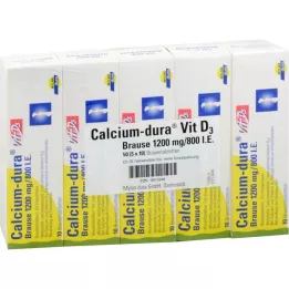 Calcium Dura Vit D3 Musujący 1200 mg / 800 IU, 50 szt